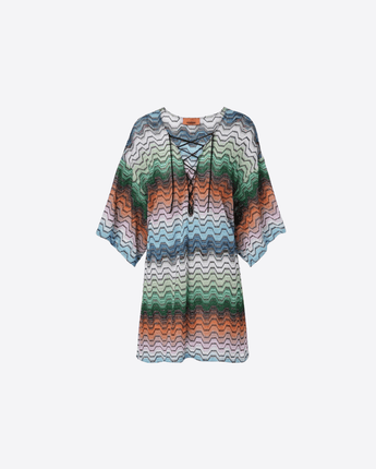 MISSONI ABITO ABITO CORTO CON SCOLLO A V
