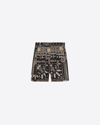 MOMONÌ SHORTS SHORTS TUMBLE IN TWILL DI SETA