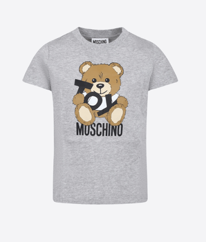 MOSCHINO Abbigliamento e accessori GRIGIO / 4A T-shirt Teddy Bear