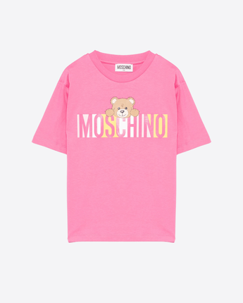 MOSCHINO Abbigliamento e accessori ROSA / 4A T-shirt con stampa