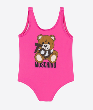 MOSCHINO Abbigliamento e accessori ROSA / 6M Costume intero Teddy Bear con stampa