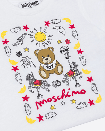 MOSCHINO Abbigliamento e accessori T-shirt con ricamo