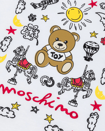 MOSCHINO Abbigliamento e accessori T-shirt con ricamo Moschino