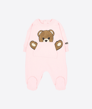 MOSCHINO TUTINA TUTINA CON STAMPA TEDDY