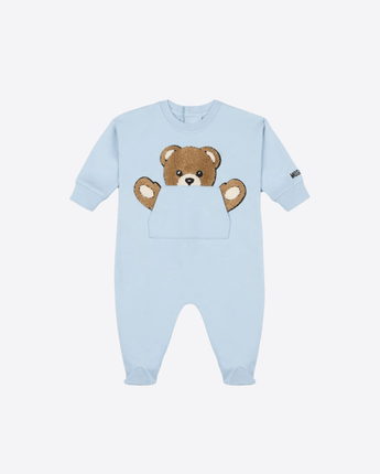 MOSCHINO TUTINA TUTINA CON STAMPA TEDDY