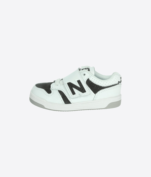 New Balance BIANCO / 4 SCARPA KIDS LIFESTYLE  LEATHER/TEXTILE W