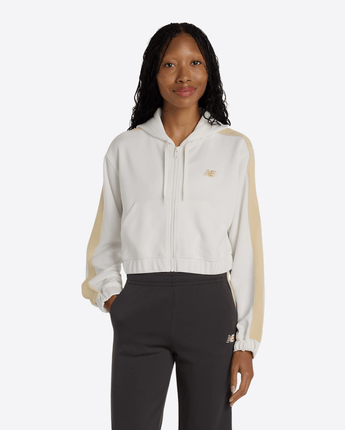 NEW BALANCE FELPA FELPA CON ZIP