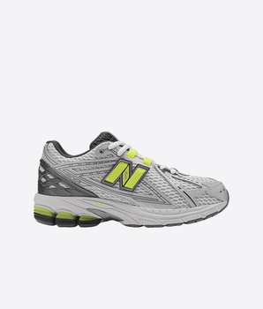 NEW BALANCE SCARPE 1906 LACE BLACK METALLIC CON ALKALINE GREEN