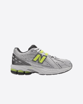 NEW BALANCE SCARPE 1906 LACE BLACK METALLIC CON ALKALINE GREEN