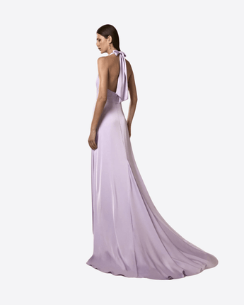 NICOLE MOMENTS JAQUELINA LIGHT LAVENDER SATIN