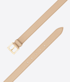 ORCIANI Abbigliamento e accessori AVORIO / 80 CINTURA CLASSICA NAPPA B 3CM