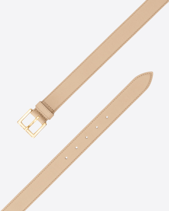 ORCIANI Abbigliamento e accessori AVORIO / 80 CINTURA CLASSICA NAPPA B 3CM