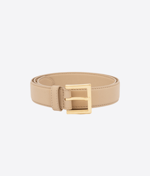 ORCIANI Abbigliamento e accessori AVORIO / 80 CINTURA CLASSICA NAPPA B 3CM