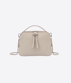 ORCIANI ARGILLA MINI BAG CHÉRI SOFT IN PELLE A MANO CON TRACOLLA