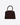 ORCIANI BORSA BURGUNDY / UNI BORSA SVEVA PEACH CROSS SMALL