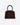 ORCIANI BORSA BURGUNDY / UNI BORSA SVEVA PEACH CROSS SMALL