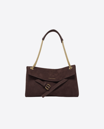 ORCIANI BORSA BURGUNDY / UNI BORSA VENUS NABUCCO SMALL IN PELLE NABUK