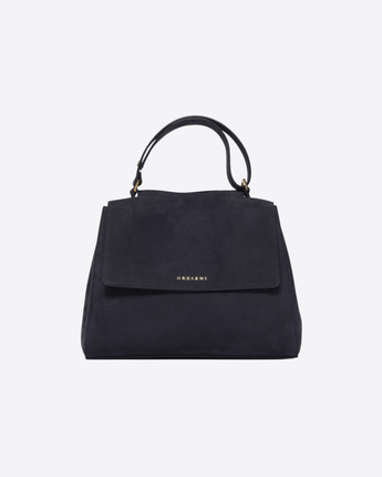 ORCIANI BORSA NOTTE / UNI BORSA SVEVA NANUCCIO MEDIA IN PELLE NABUK