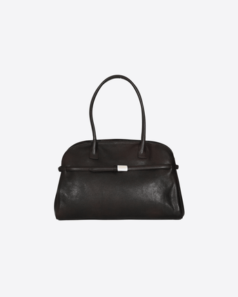 ORCIANI BORSA TESTA DI MORO / UNI BORSA AURA LAGOON LARGE IN PELLE