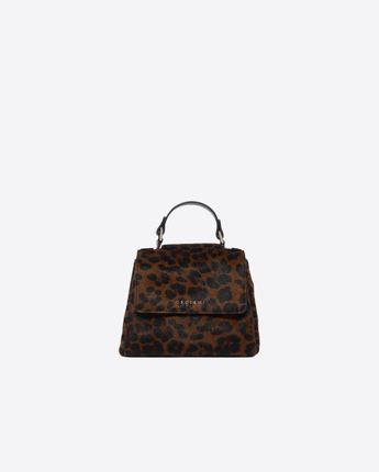 ORCIANI BORSA UNIQUE / UNI BORSA SVEVA LEO MINI IN CAVALLINO