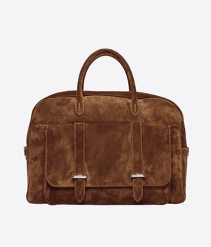 ORCIANI BORSONE TESTA DI MORO / UNI BORSONE JONES PEACH IN SUEDE ORCIANI