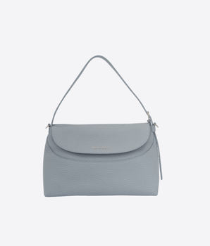 ORCIANI CUOIO Borsa a spalla Nana Soft in pelle martellata con tracolla
