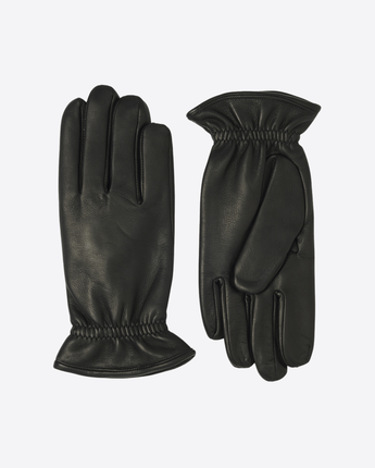 ORCIANI GUANTI NERO / UNI GUANTI NAPPA FLAKE IN PELLE ORCIANI
