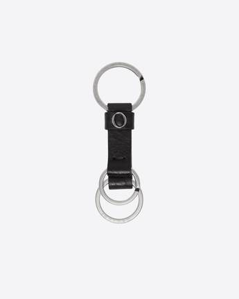 ORCIANI PORTACHIAVI NERO / UNI PORTACHIAVI LAGOON IN PELLE