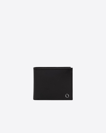 ORCIANI PORTAFOGLIO NERO / UNI PORTAFOGLIO BILLFOLD LAGOON IN PELLE CON PORTAMONETE