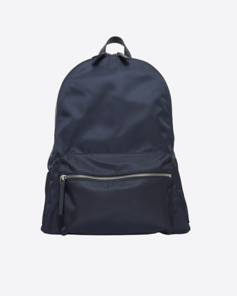 ORCIANI ZAINO BLU / UNI ZAINO LAIO DAVIS IN NYLON RICICLATO E PELLE ORCIANI