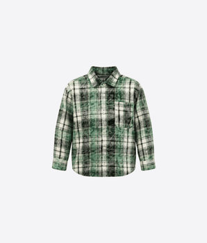 PALM ANGELS CAMICIA CAMICIA CON STAMPA A QUADRI