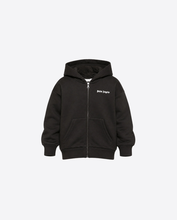 PALM ANGELS FELPA FELPA CON STAMPA LOGO, CAPPUCCIO E ZIP