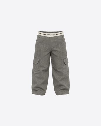 PALM ANGELS PANTALONI PANTALONI CON LOGO IN VITA