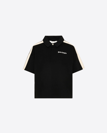 PALM ANGELS POLO POLO CON BANDE
