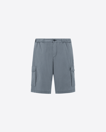 PAUL & SHARK BERMUDA BLU AVIO / 48 BERMUDA CARGO IN COTONE ULTRALIGHT POPELINE