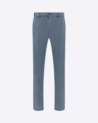 PAUL & SHARK PANTALONI BLU AVIO / 48 PANTALONI CHINO IN COTONE ULTRALIGHT POPELINE