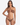 PIN-UP STARS Abbigliamento e accessori MARRONE / S/42 BIKINI FASCIA BORCHIE INTRECCIO AFRICANO