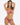 PIN-UP STARS COSTUME DA BAGNO BRASSERIE FASCIA BORCHIE TRIBAL SEA