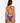 PIN-UP STARS COSTUME DA BAGNO COSTUME DA BAGNO INTERO GLITTER TIE DYE