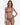 PIN-UP STARS COSTUME DA BAGNO VIOLA / S/42 BIKINI TRIANGOLO GLITTER TIE DYE