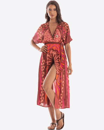 PIN-UP STARS KIMONO KIMONO TRIBAL SEA