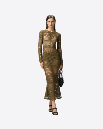 PINKO Abbigliamento e accessori ABITO LUNGO CROCHET TRAFORATO