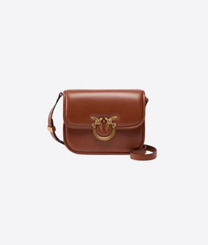 PINKO Abbigliamento e accessori CUOIO BORSETTA SUADRATA A SPALLA LOVE BAG BOX IN NAPPA