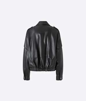 PINKO Abbigliamento e accessori GIUBBINO BIKER IN NAPPA CON CINTURA