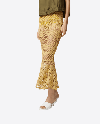 PINKO Abbigliamento e accessori GONNA LUNGA EFFETTO CROCHET FANTASIA