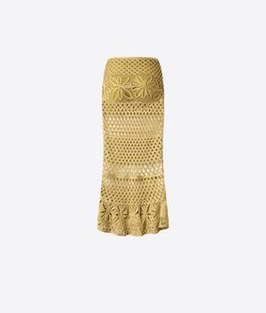 PINKO Abbigliamento e accessori GONNA LUNGA EFFETTO CROCHET FANTASIA