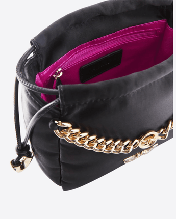 PINKO Abbigliamento e accessori MINI BORSA POCHETTE IN SATIN CON CATENA