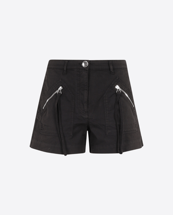 PINKO Abbigliamento e accessori NERO / 38 SHORTS IN COTONE CON TASCHE E ZIP