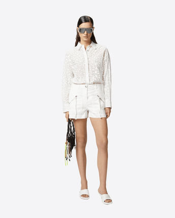 PINKO Abbigliamento e accessori SHORTS IN COTONE CON TASCHE E ZIP
