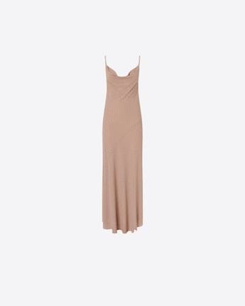 PINKO ABITO ABITO SLIPDRESS LUNGO CON STRASS